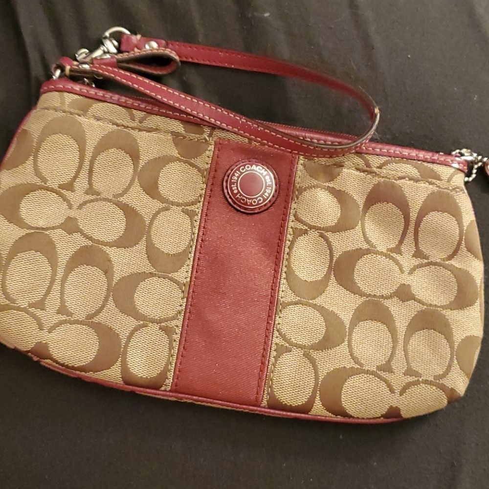 Coach wristlet